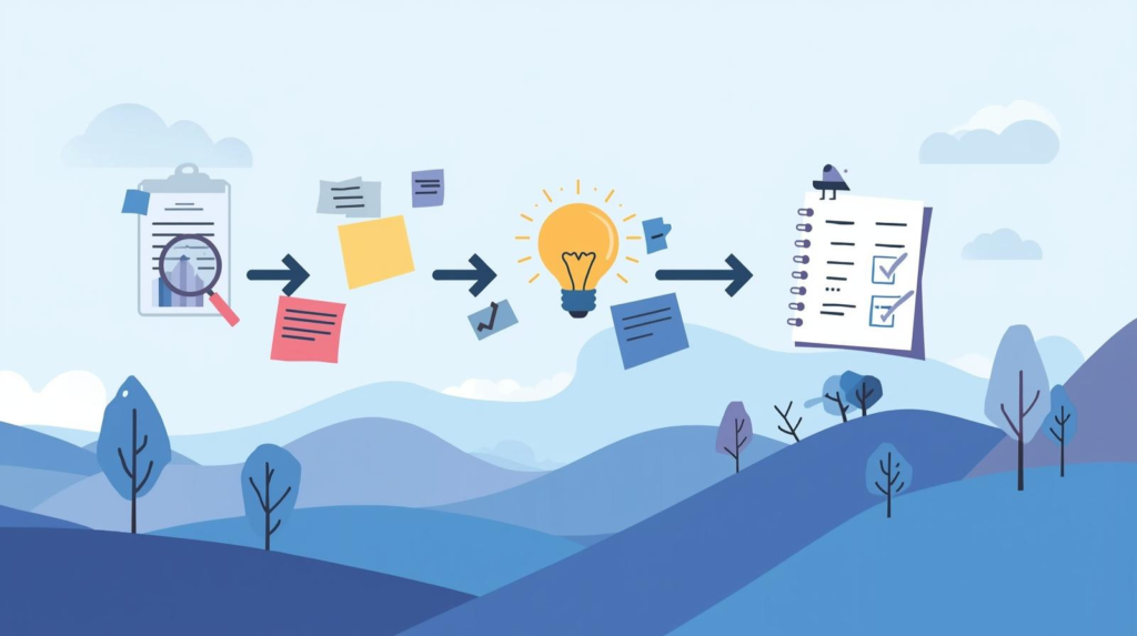 定性調査　まとめ　分析方法